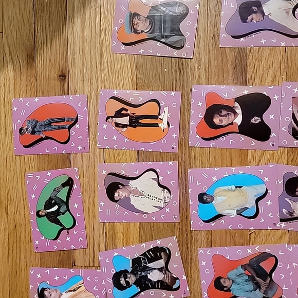 Vintage 1984 Topps Michael Jackson trading card stickers with puzzle back - Picture 2 of 10